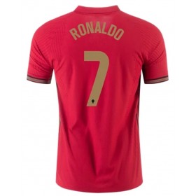 Jalkapallo Pelipaidat Portugali Cristiano Ronaldo 7 Kotipaita Euro 2020 Lyhythihainen